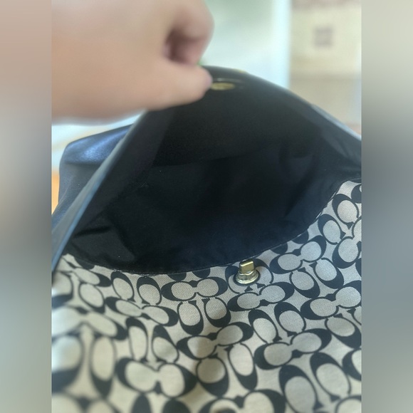 Coach Signature Turnlock Tote - Picture 8 of 8